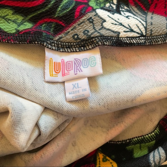 LulaRoe Cassie Skirt NWT Fun Print Size Women’s XL - Picture 6 of 10